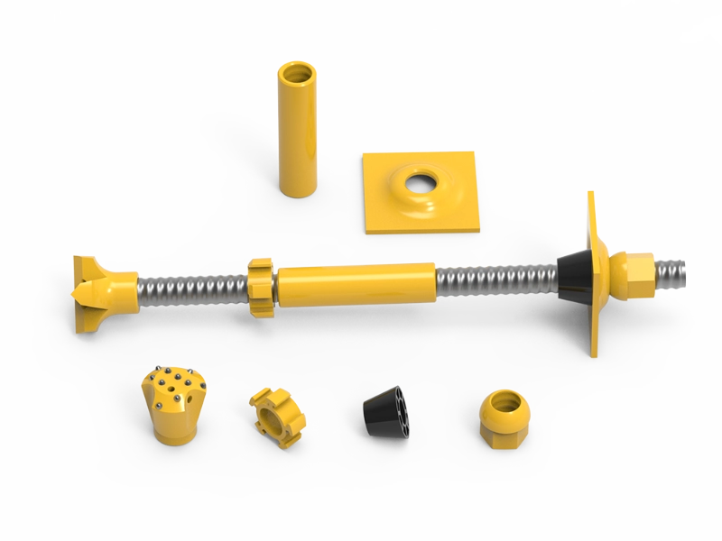 6 High-Strength Self-Drilling Anchor Bolt System