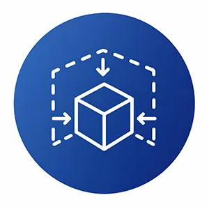 Flexible Installation in Limited Spaces Icon