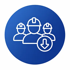 Reduced Labor Requirements Icon