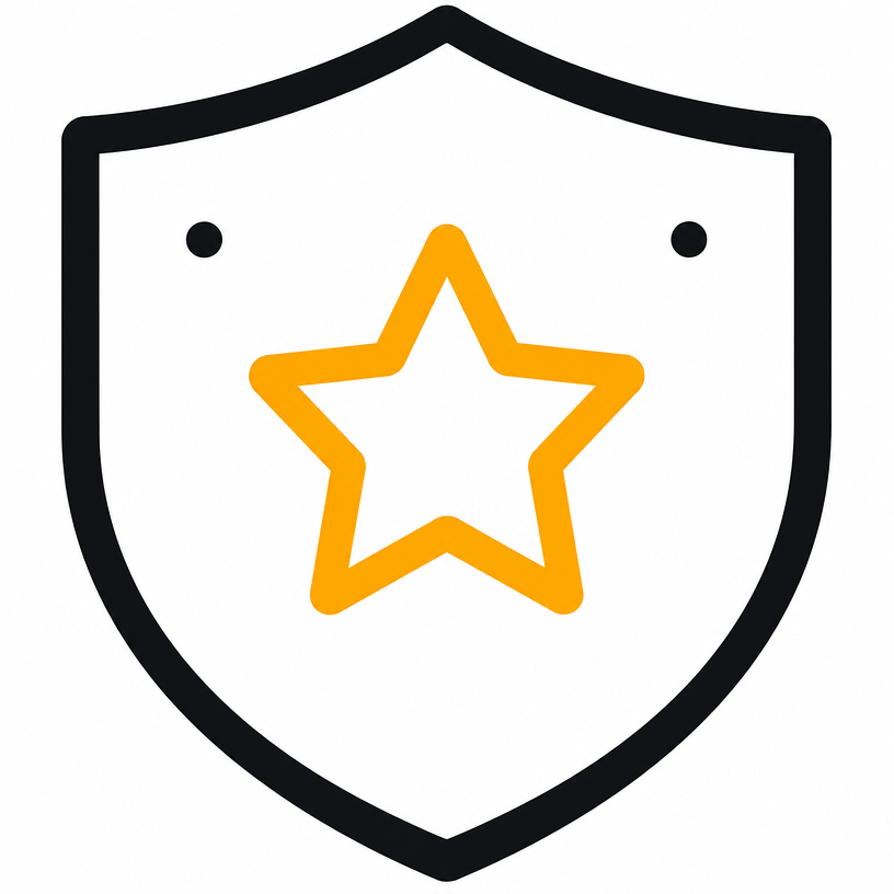 Shield Icon Enlarged